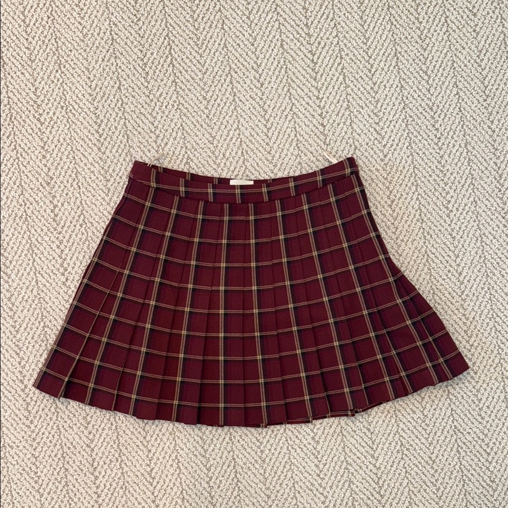 Aritzia Plaid skirt